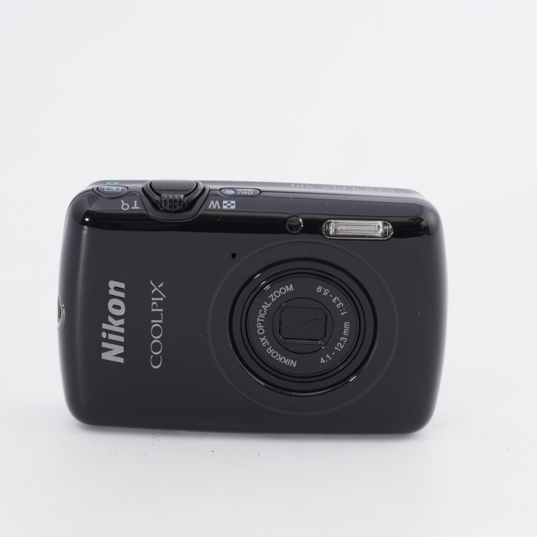 Nikon ニコン コンパクトデジタルカメラ COOLPIX S01 超小型ボディー タッチパネル液晶 ブラック S01BK #9715