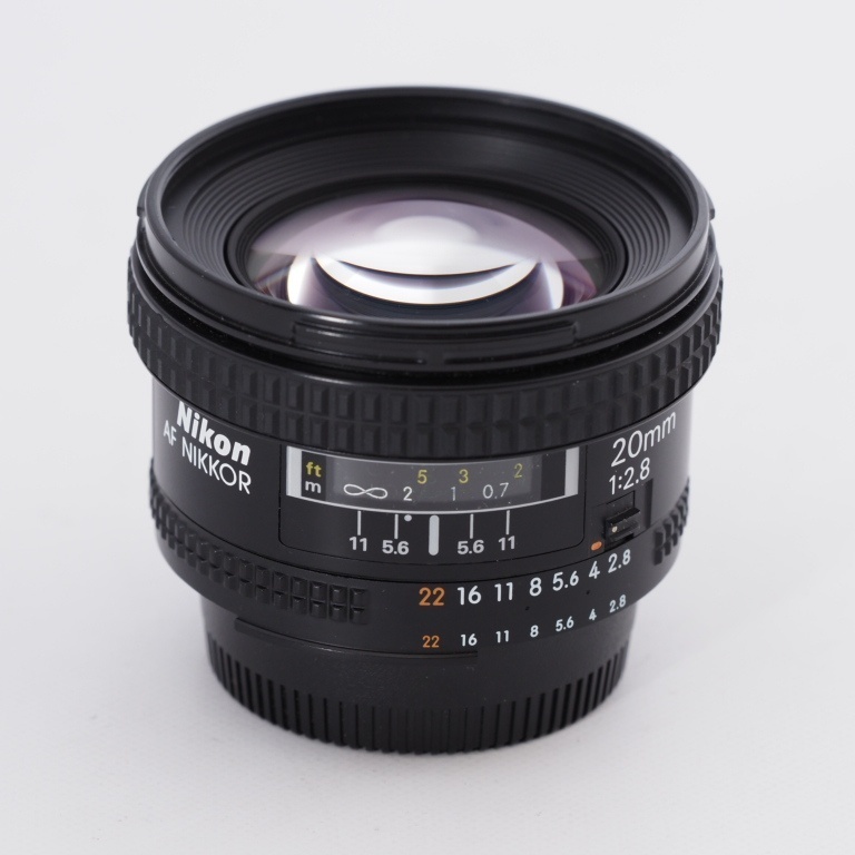 【難あり品】Nikon ニコン 交換レンズ AF NIKKOR 20mm F2.8 Fマウント #9721