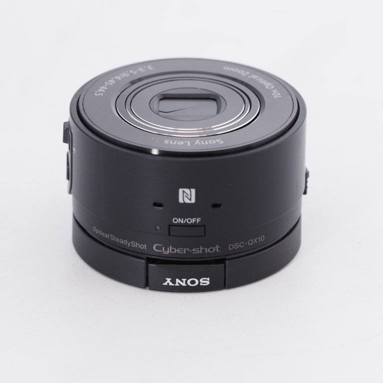 SONY ソニー デジタルカメラ サイバーショット レンズスタイルカメラ QX10 ブラック DSC-QX10/B #9799