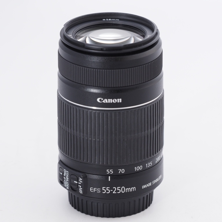 Canon キヤノン 望遠ズームレンズ EF-S55-250mm F4-5.6 IS II APS-C対応 #9911
