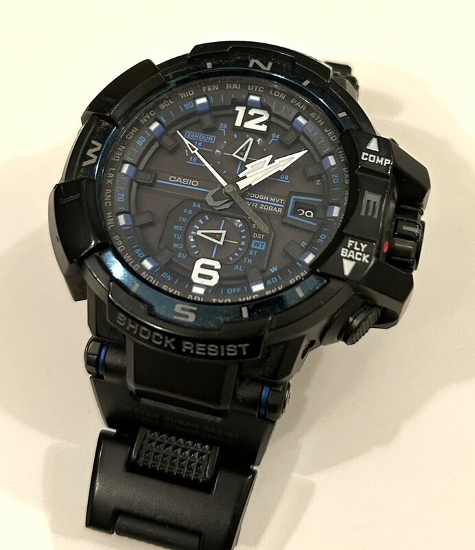 B11)100円～CASIO/カシオ G-SHOCK GRAVITYMASTER GW-A1100FC-1AJF