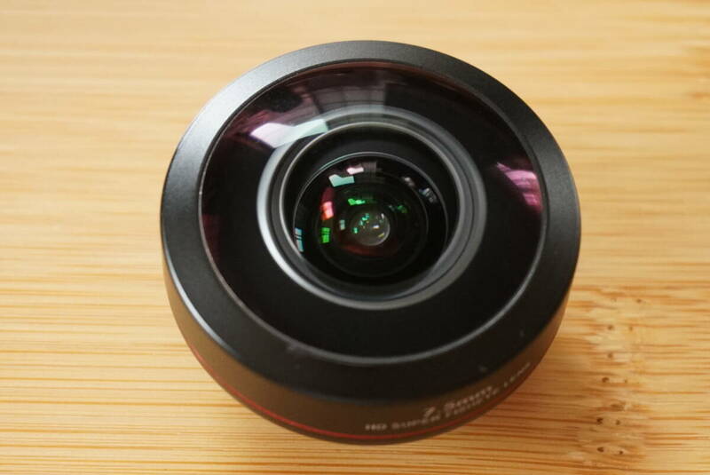新品★Homyl 魚眼レンズ 7.5mm 広角レンズ 238度 17mmスレッド スマホ クリップ式 簡単装着 ユニバーサル★