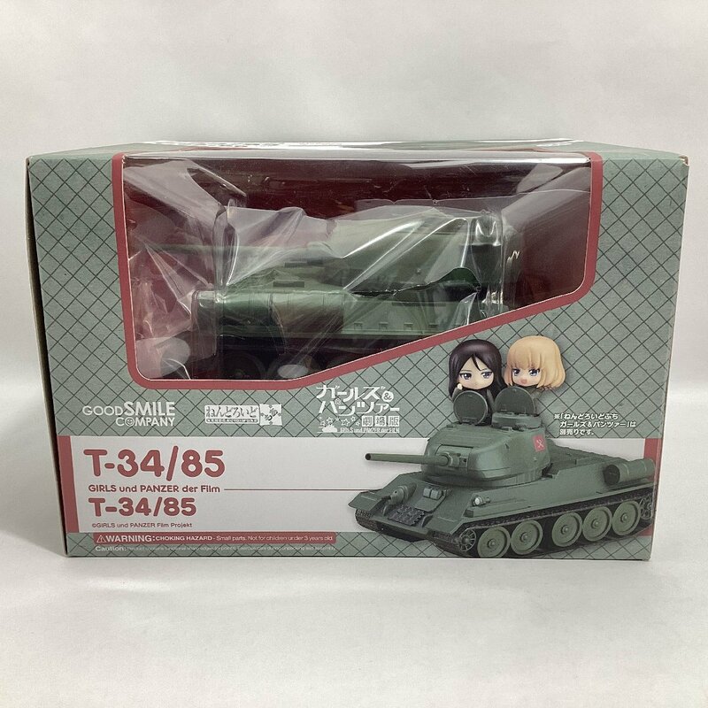 未開封　ガールズ&パンツァー 劇場版　ねんどろいどもあ　T-34/85　グッドスマイルカンパニー　ガルパン　GIRLS und PANZER der Film