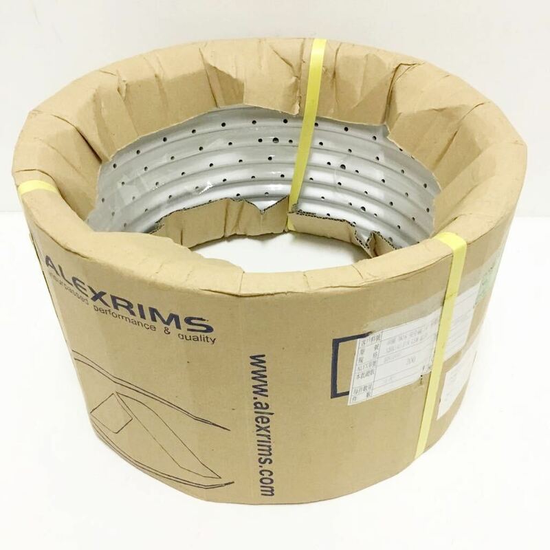 ALEXRIMS DA16 18" 355 ホワイト/CNC 32H 10本セット　工場出荷状態の梱包のまま　長期在庫品　処分