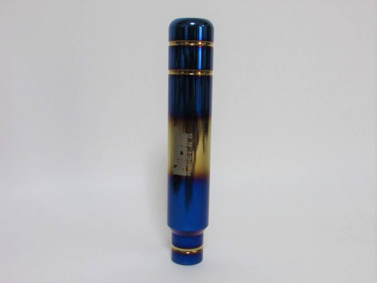 NOS ノス シフトノブ 18cm 180mm 188ｇ ブルー ワイルドスピード ワイスピ ニトロ A
