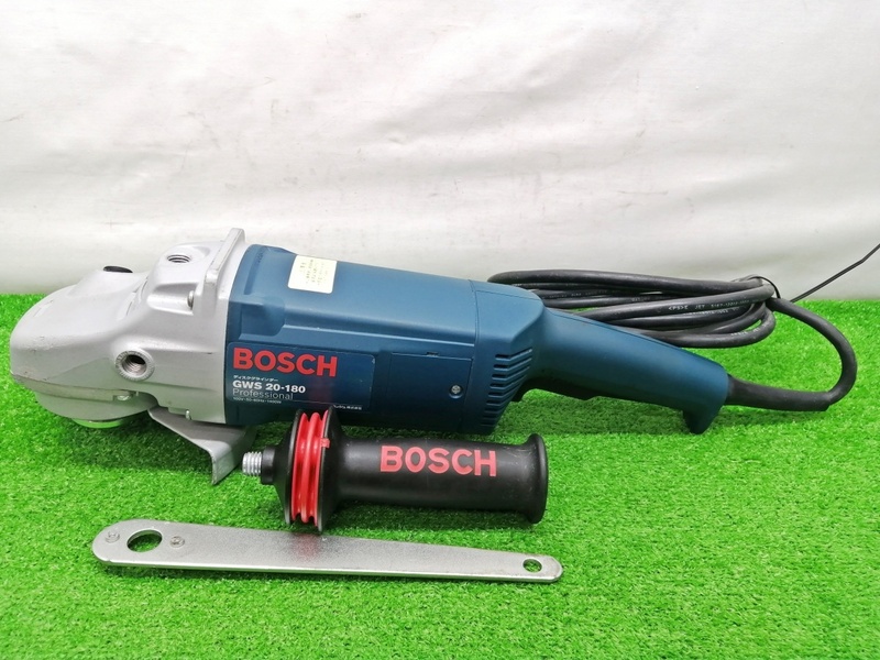 中古品 BOSCH ボッシュ 180mm 電動 ディスクグラインダー GWS20-180