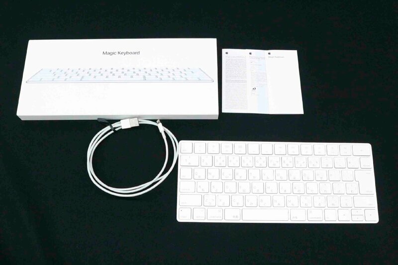 【中古・ジャンク品】Apple Magic Keyboard (JIS) MLA22J/A【mac接続動作確認済み/数字キー不良】'