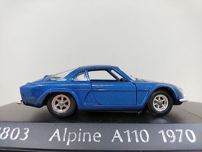 ■ Solidoソリド 1/43 Alpine A110 1970 ブルー アルピーヌ モデルミニカー