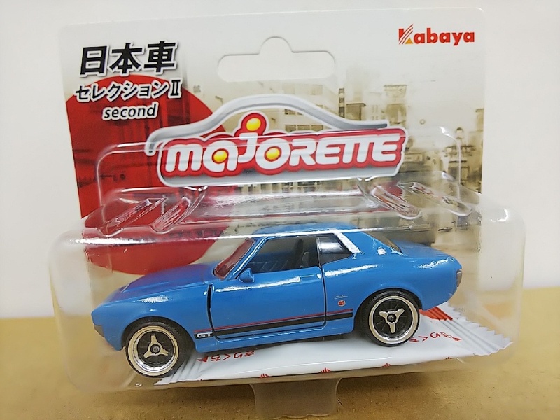 ■ Majoretteマジョレット 日本車セレクションII second トヨタ セリカ 青 ミニカー