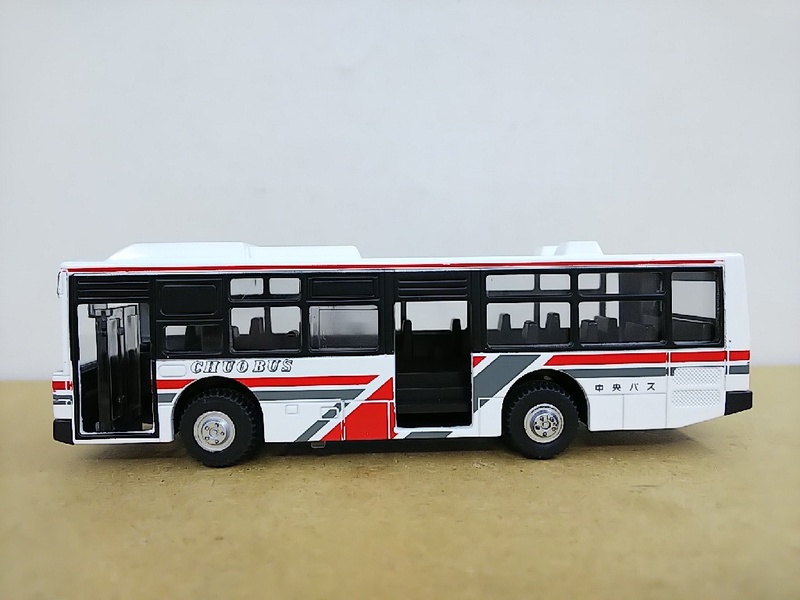 ■ トレーン ポケットバス No.19 北海道中央バス ダイキャストミニカー