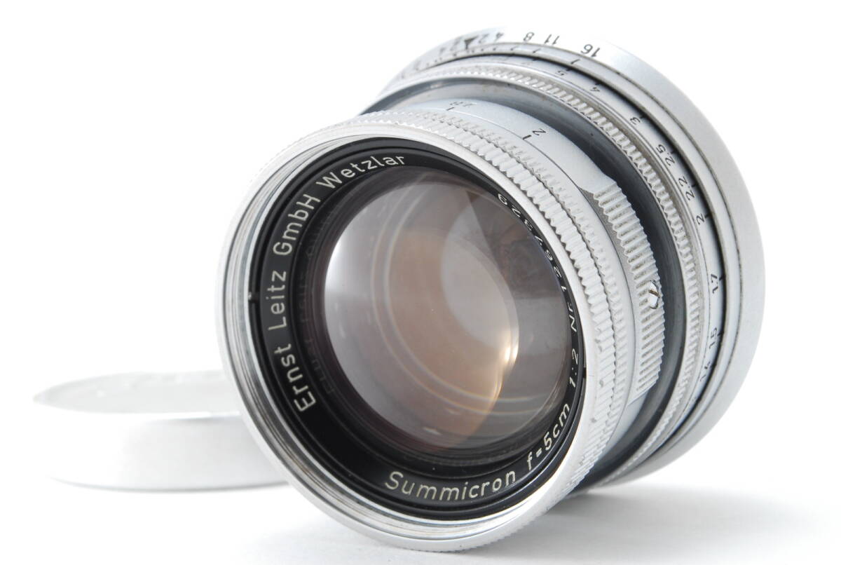 [AB-品]Leica Summicron M 50mm F2★沈胴★初代★ズミクロン★3058