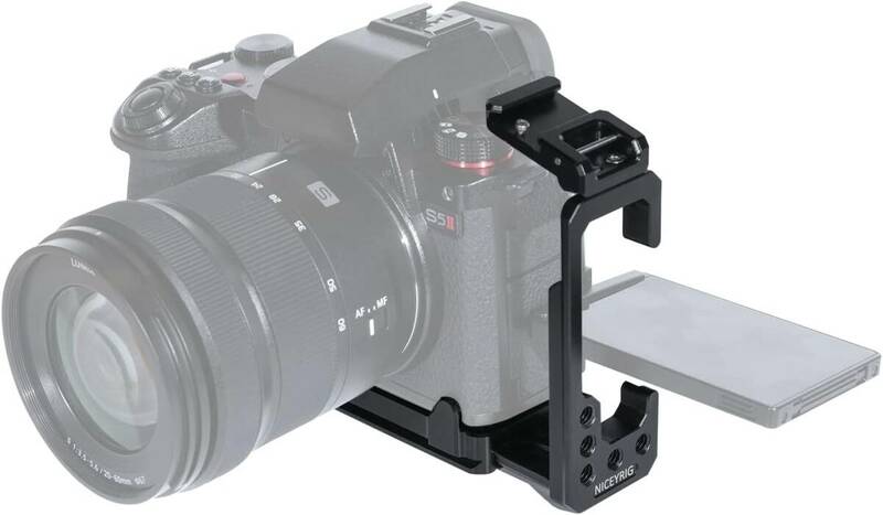 カメラ用L型プレート Panasonic LUMIX S5 / LUMIX S5Mark II LUMIX S5Mark II X に対応 S5M2 S5M2X S5II S5IIX