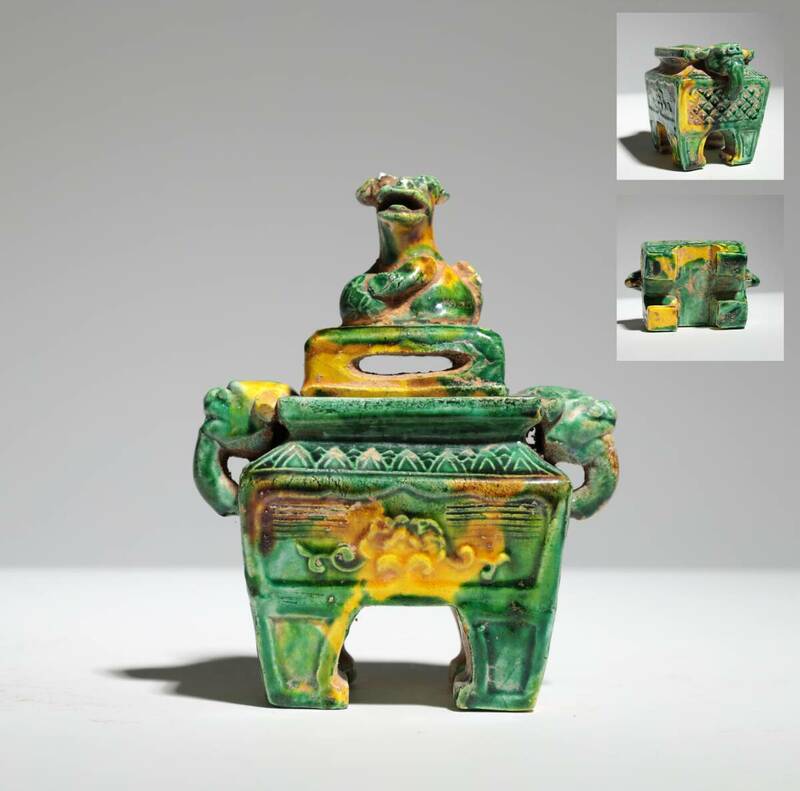 香爐 中国美術 香道具 瓷器 骨董 美術品 古美術 時代品 古置物 古擺件 中国古美術 