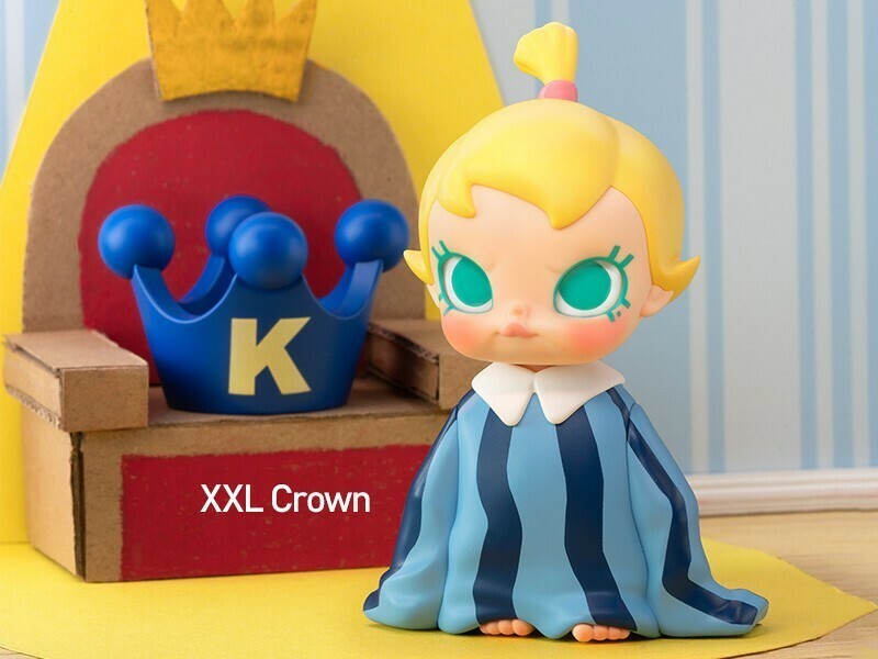 POP MART Baby Molly When I was Three！シリーズ XXL Crown Molly モリー POPMART ポップマート フィギュア 内袋未開封