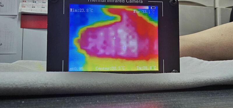 サーマルイメージー赤外線カメラ MLX90640 赤外線 温度測定で簡単に点検