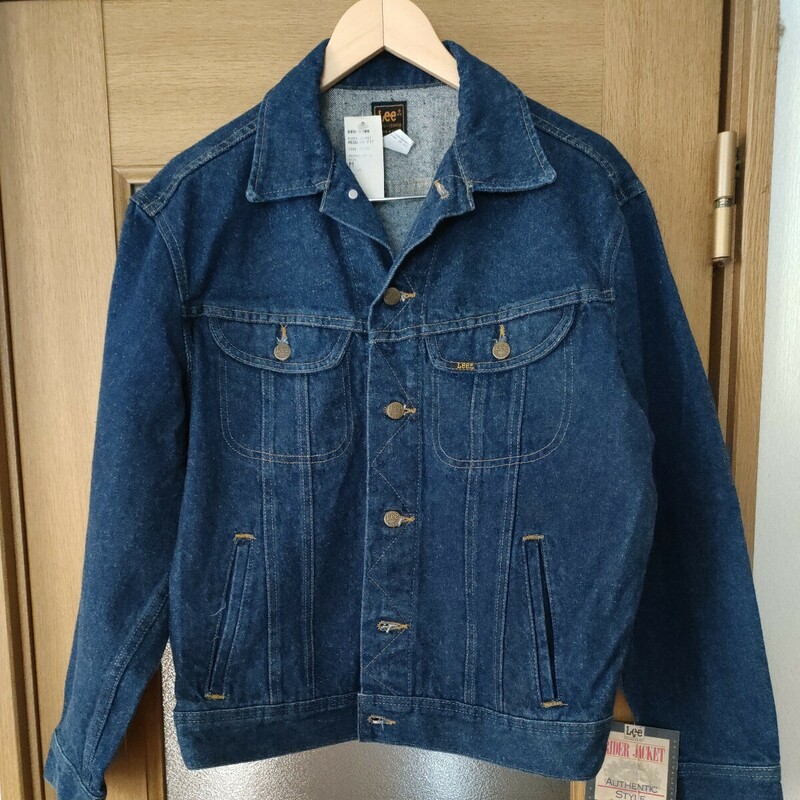 希少.80s.90s.Lee.RIDERS.JACKET.米国製.未使用品.Gジャン.Levi's.Lee. USA製 デニム ジャケット