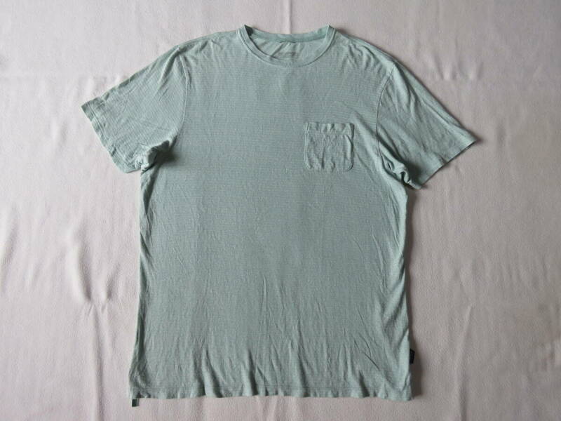 Patagonia　パタゴニア　ヘンプ　コットン　ポケット　Tシャツ　オーガニックコットン　半袖　ライトグリーン　L