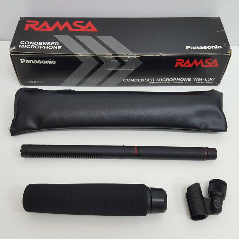 【 WM-L30 】Panasonic RAMSA コンデンサーマイク