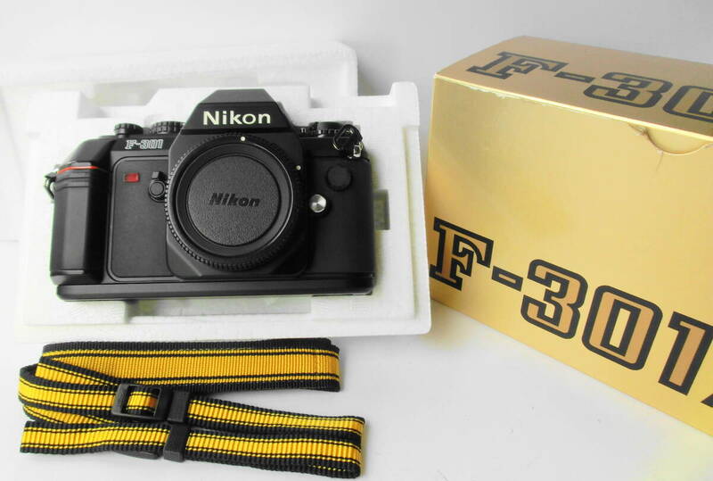 ■[銀塩] ★ ニコン Nikon F-301 ボディ （希少な元箱入り）