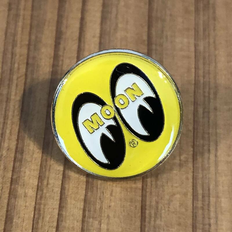 MOONEYES Hat Pin 120円発送可 ハット ピン ピンバッチ ピンバッジ アイボール イエロー 黄色 mooneyes ムーンアイズ ピンバッヂ