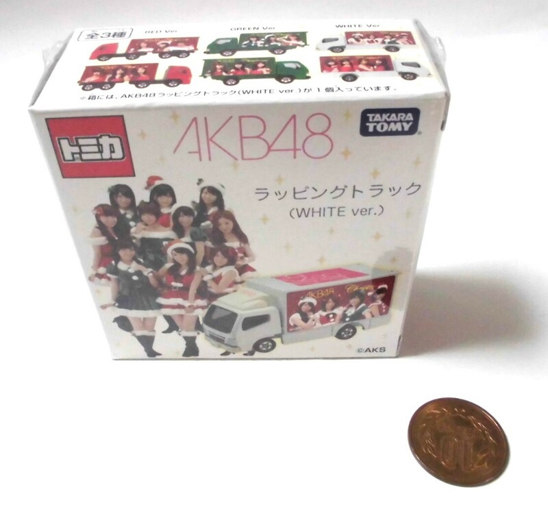149 未開封品 トミカ AKB48 ラッピングトラック WHITE/ホワイト ver.