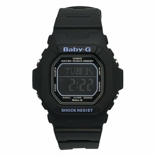 稼働品 CASIO カシオ Baby-G ベビージー クォーツ腕時計 BG-5600 BK ブラック デジタル 腕時計 箱入 美品　fe ABA3