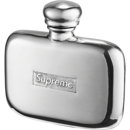 新品 20AW Supreme Pewter Mini Flask ピューター ミニ フラスク ウイスキー ボトル フラスコ