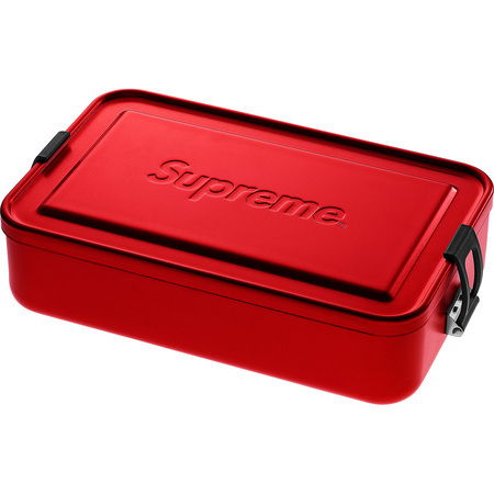 新品 18SS Supreme x SIGG Large Metal Box Plus シグ ラージ メタル ストレージ ボックス プラス Storage Box 小物入れ フードコンテナ