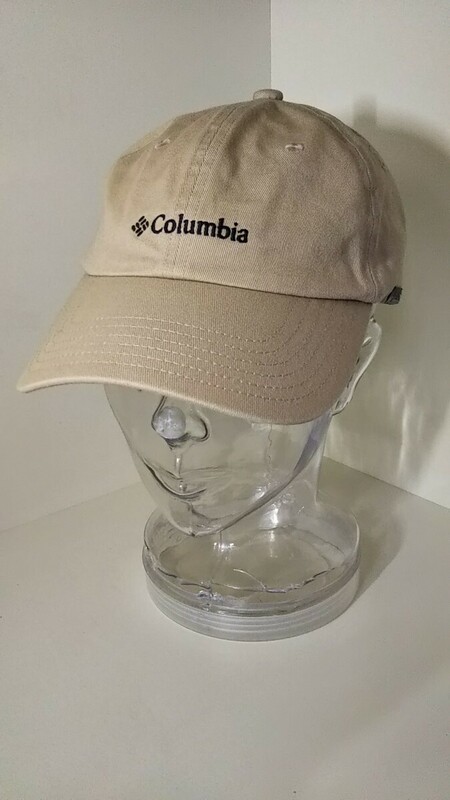 1846送料100円 Columbia コロンビア SALMON PATH CAP サーモンパス キャップ UNISEX 帽子 size0/S PU5486 ベージュ系 コットン 