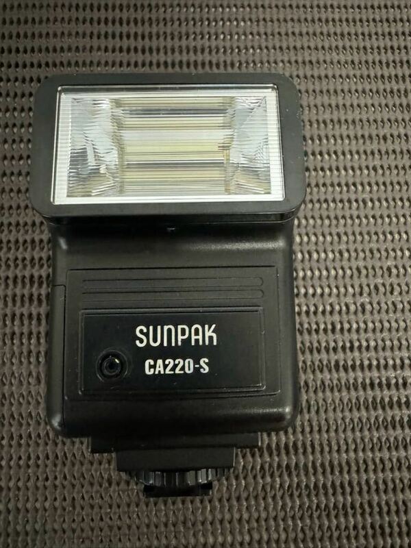 SUNPAK サンパック CA220-S フラッシュ　キャノン用　フィルム用　A-291