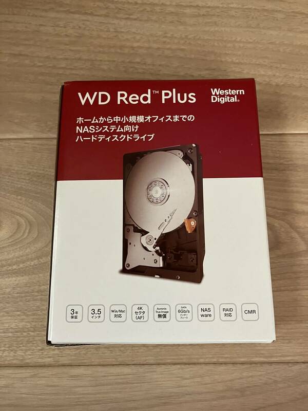 8TB SATA600 WD80EFPX Western Digital ウエスタンデジタル WD Red Plus 内蔵 HDD ハードディスク 5640rpm NAS 