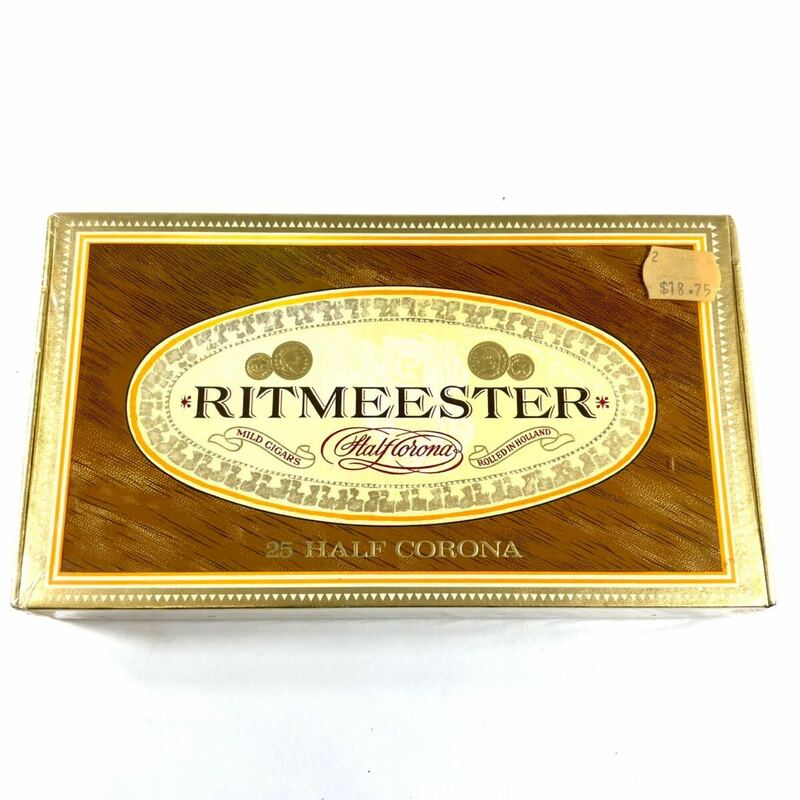 ☆希少☆ 観賞用 新品未開封 RITMEESTER リットシースター たばこ 煙草 葉巻 当時物 ヴィンテージ コレクション RK