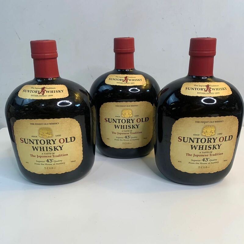 (5-49) まとめ売り Suntory サントリー　ウイスキー ウィスキー　Suntory Old Whisky 寿　モルト グレーン　酒　お酒