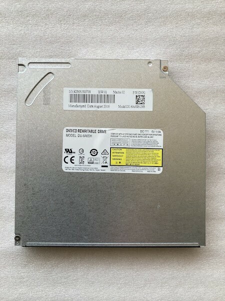 PCL3007-04光学ドライブ DVDマルチドライブ DU-8A6SH ノートパソコン用 内蔵DVD現状品消費税0円