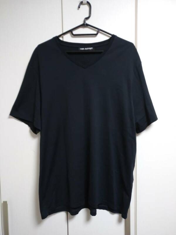 ニール・バレット NEIL BARRETT Tシャツ カットソー 黒 XL PBJT71 A518S ZAOAIIMM