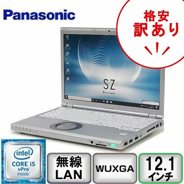 訳あり 格安出品 Panasonic Let's note CF-SZ5 Core i5 6300U SSD メモリ アダプター無 中古 ノートパソコン 部品取り PC B2207N186-0