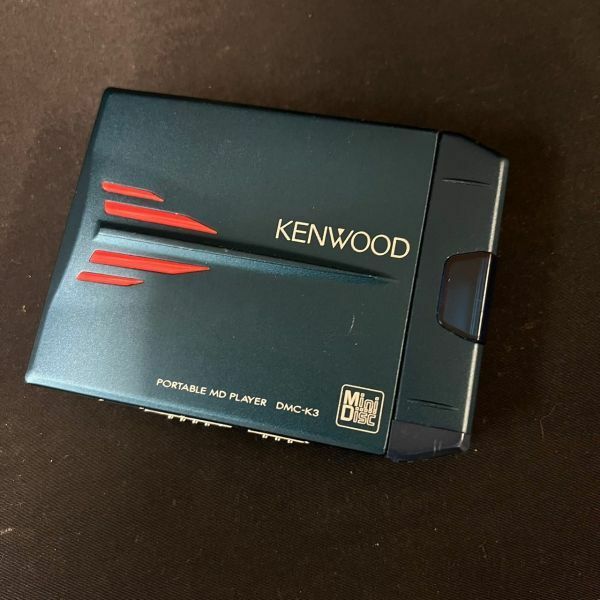 EDe339D06 KENWOOD ポータブルMＤプレイヤー DMC-K3 オーディオ機器