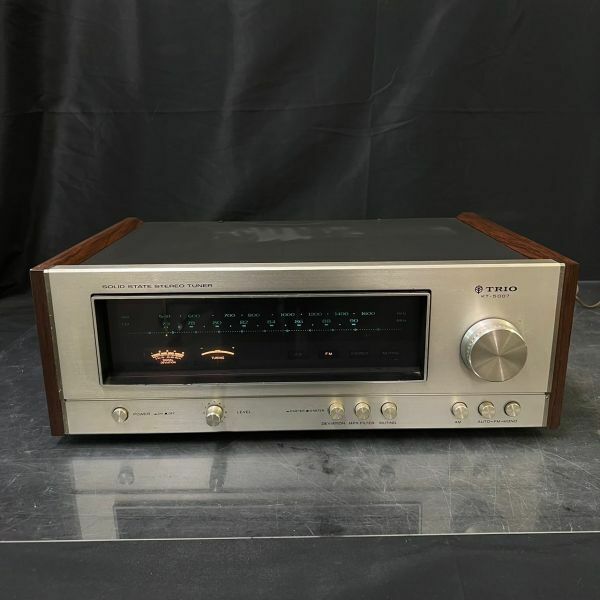 DEe404Y10 TRIO トリオ KT-5007 FM AM ステレオチューナー オーディオ機器