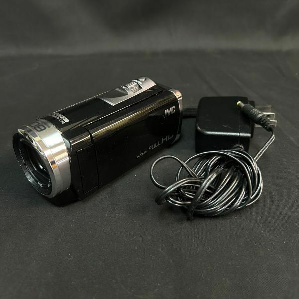 FEc288D06 動作品 JVCケンウッド デジタルビデオカメラ GZ-HM155-B ブラック デジカメ FULLHD JVCKENWOOD