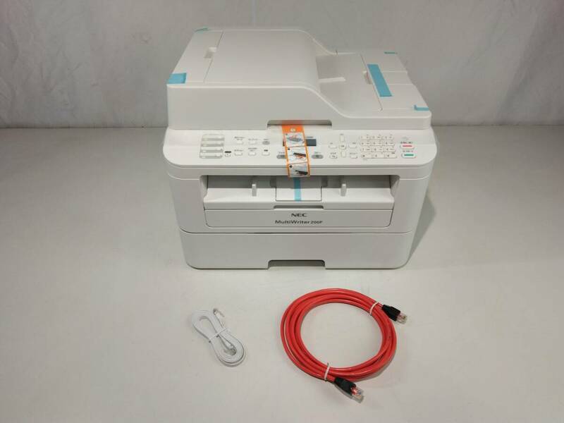 ■未使用品 ★MultiWriter 200F（PR-L200F）★ NEC A4モノクロ複合機 　トナー無し/スキャン/FAX/コピー/ADF/USB/LAN