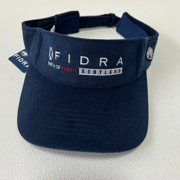 ★新品・正規品★【FIDRA（フィドラ）】レディース　 無地 スウェードバイザー （ネイビー）