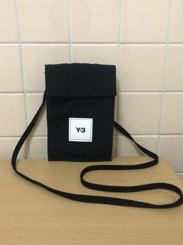 Y-3 ワイスリー POCKET BAG ポケット ミニ ショルダー ポーチ バッグ GT6498 ブラック　FK