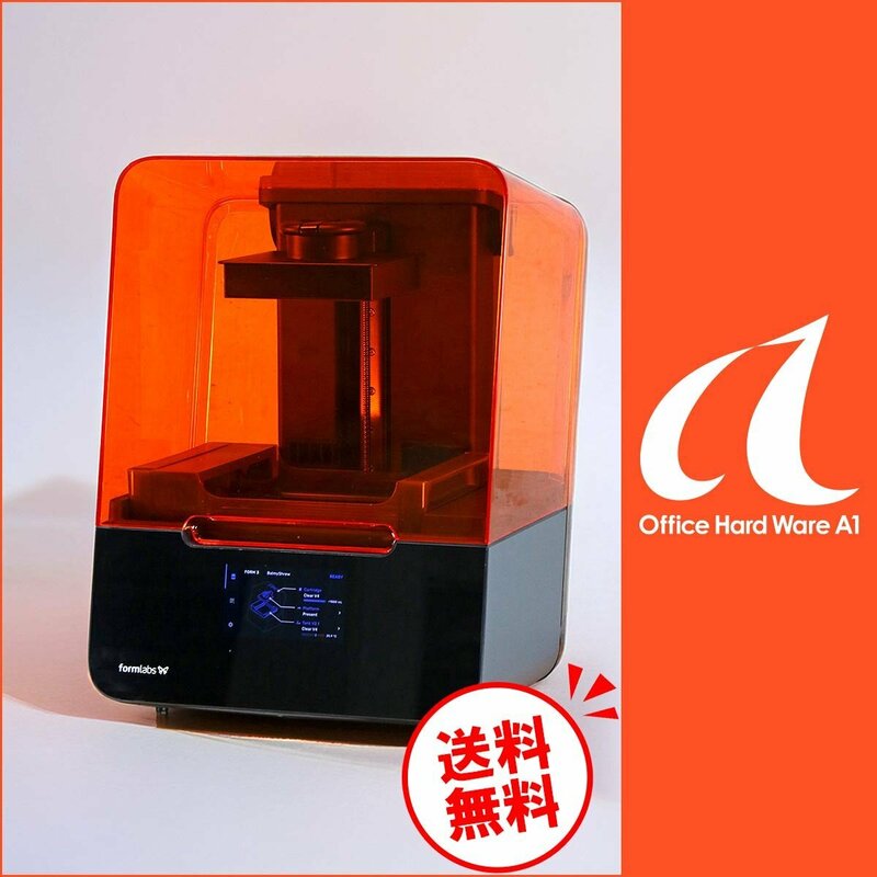 formlabs Form3/LFS方式 光造形３Dプリンタ/造形動作確認済/消耗品付属/レジンカートリッジ/模型/フィギュア/試作【中古/送料無料】