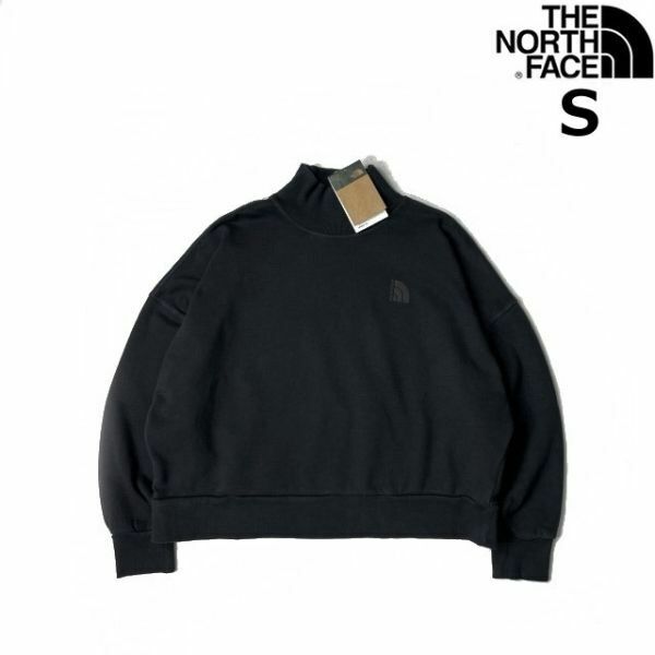 売切り【正規新品】THE NORTH FACE W GARMENT DYE MOCK NECK プルオーバー ガーメントダイ ファンネルネック US限定(S)黒 181130-15