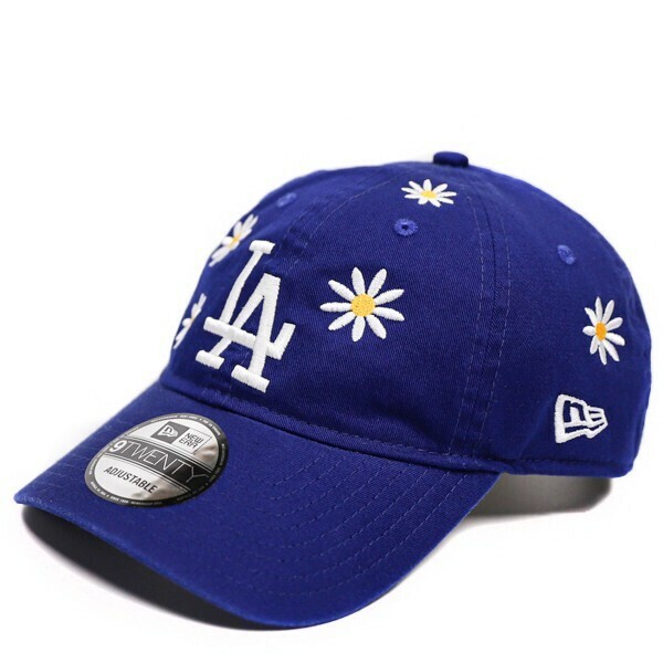 MLB LA ロサンゼルス ドジャース Los Angeles Dodgers 花柄 野球帽子 ニューエラ キャップ180
