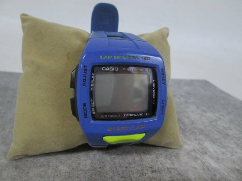 【0507n Y10074】CASIO カシオ PHYS タフソーラー STW-1000 メンズ腕時計 ブルー
