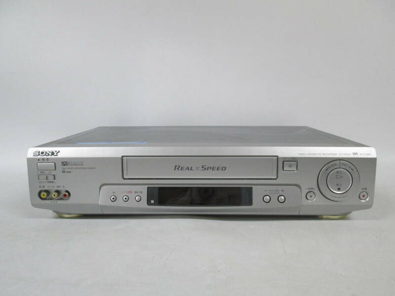 【0510h F10243】 SONY ソニー ビデオデッキ SLV-R300 1999年製 通電のみ確認済み 動作未確認 リモコン欠品 映像機器