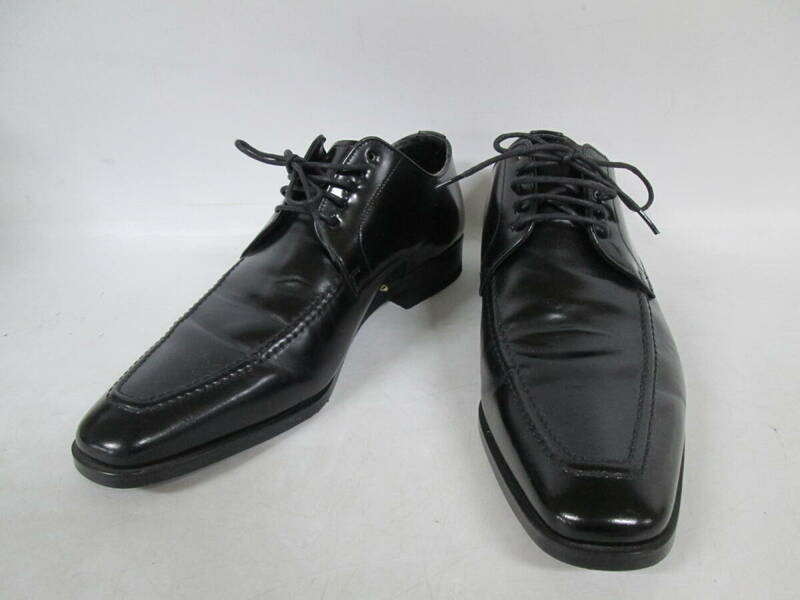 【0516n F10387】REGAL リーガル ビジネスシューズ 25.0cm メンズ 黒 ブラック 革靴