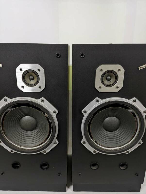 【0527s S0002】 PIONEER パイオニア CS-F770 スピーカー ペア 音出し確認 直接引き取り歓迎