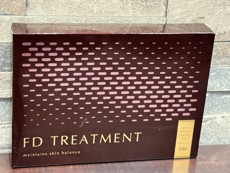 TBC FDトリートメント FD TREATMENT 2剤型美容液 4セット入 生コラーゲンカプセル配合 未使用品！